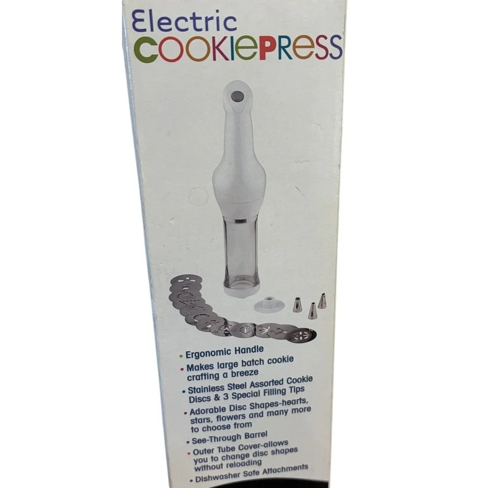 Vintage Salton‎ Electric Cookie Press CKM25 Brand New Free Shipping